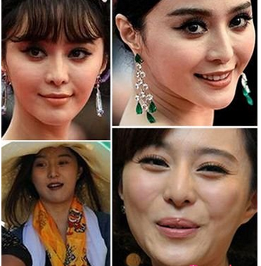 现双下巴 这些女星的颜值扛不住了 - 珍美网