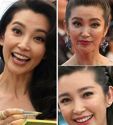 现双下巴 这些女星的颜值扛不住了 - 珍美网