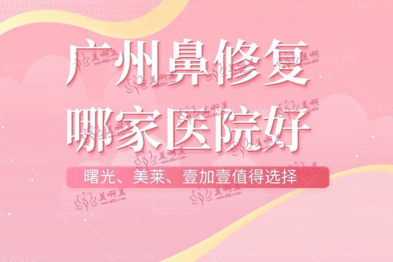 广州鼻修复哪家医院好