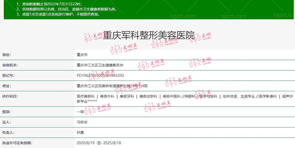 重庆军科整形美容医院正规靠谱吗?看医院资质/医生简介再说.jpg